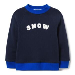 New janie and jack fleece lined sweatshirt 3-6 months